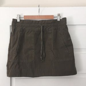 J. Crew Cargo Mini Skirt